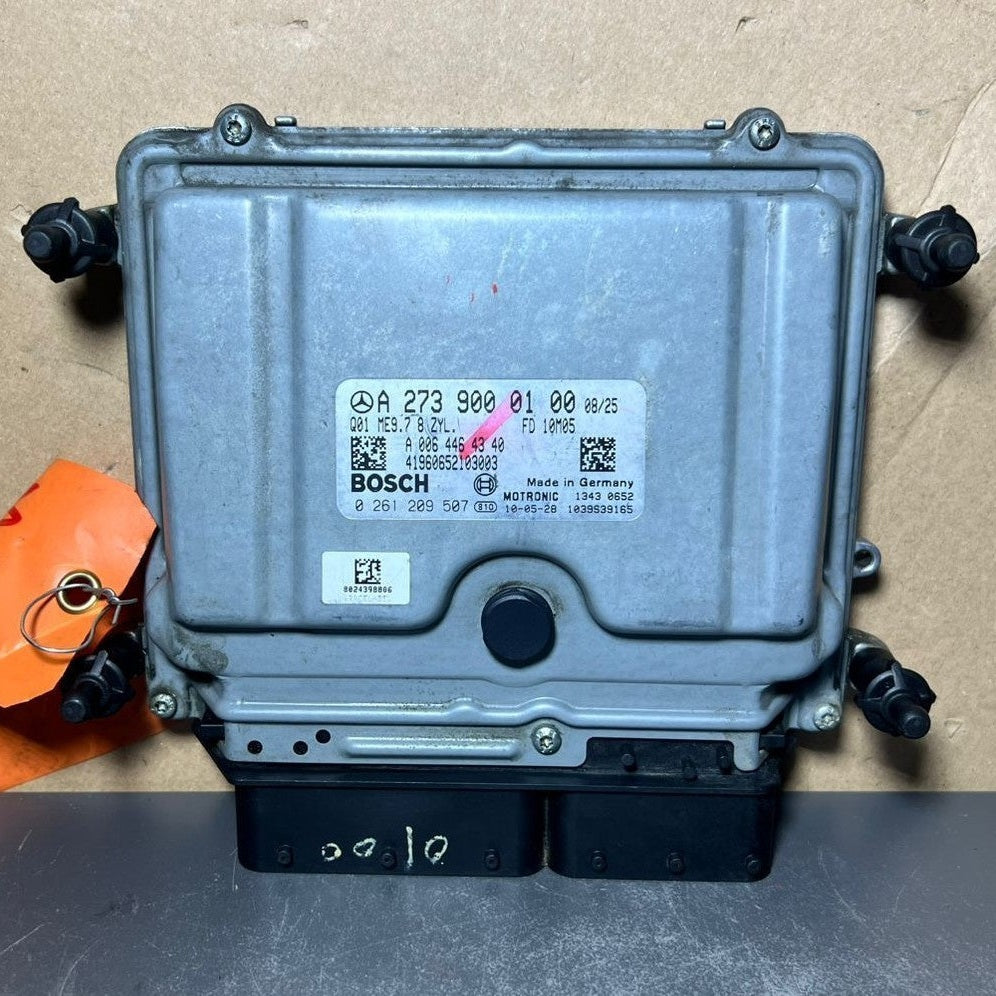 07-12 Mercedes W164 GL450 Engine Control Module Unit ECM ECU A273 9000100 OEM