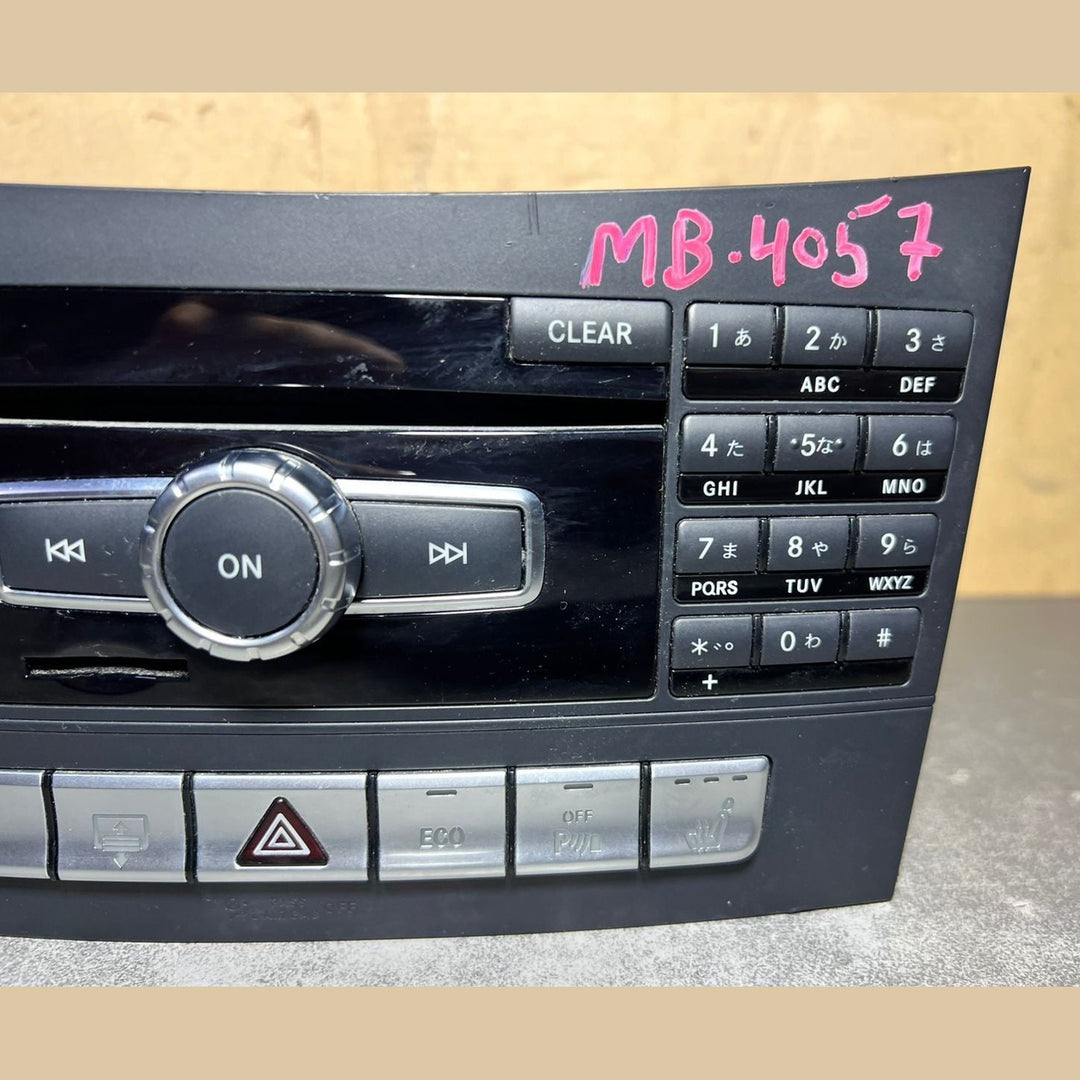 2012–2014 Mercedes-Benz W212 E-Class Head Unit CD Player A212 9007625 OEM