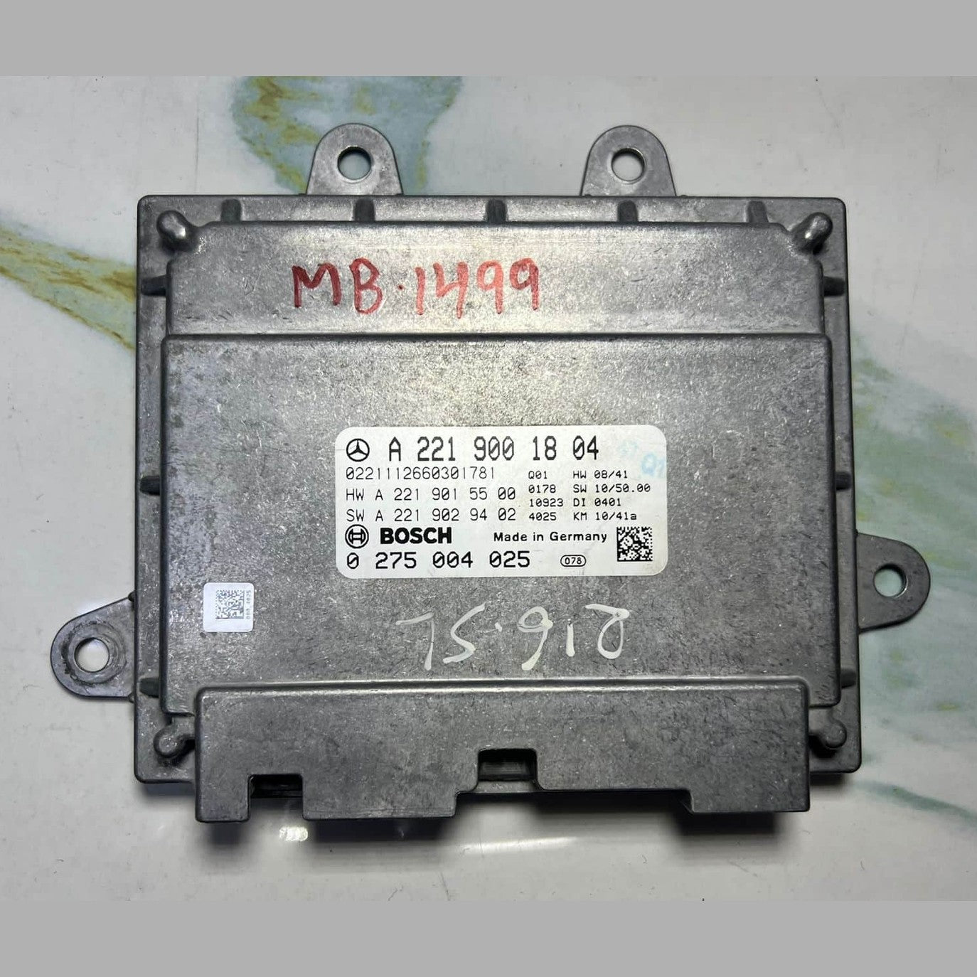 Mercedes Night Vision System Control Module A2219001804 S-Class W221