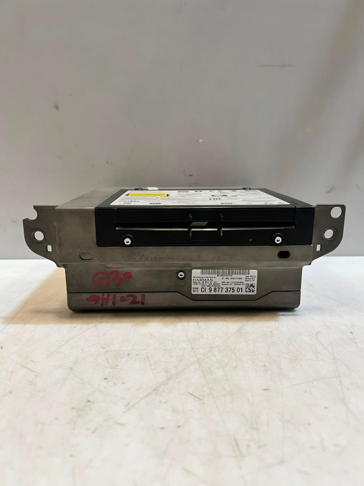 BMW X3 G30 G31 F20 F21 F30 F31 HARMAN NBT EVO HU Navigation Head Unit 9877375