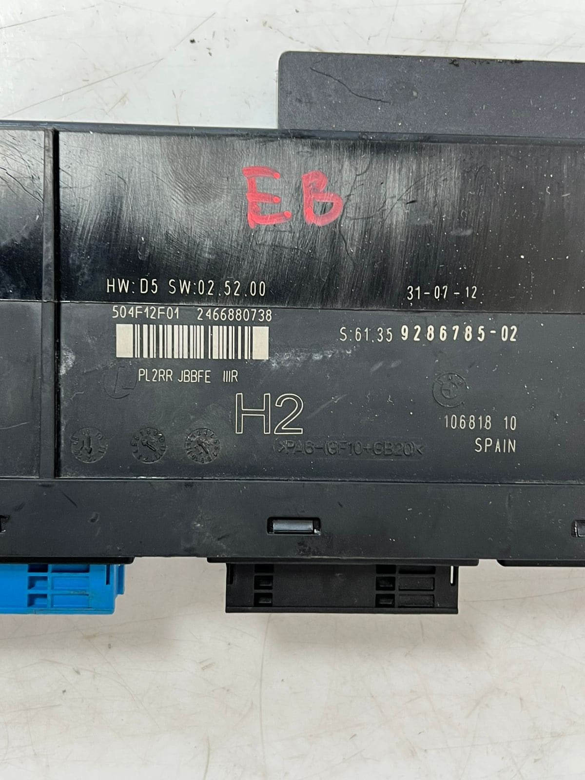 BMW X1 E84 model Body Control Module BCM 9286785 OEM