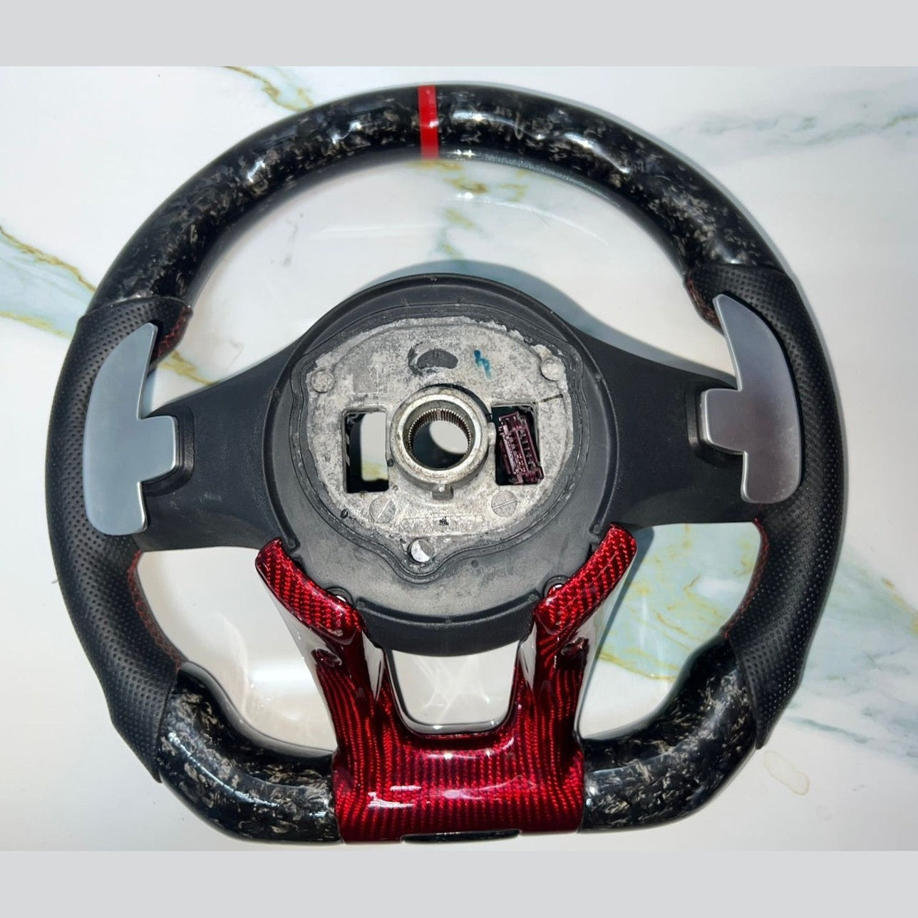 Mercedes W205 AMG Steering Wheel Multi Function Sport Assembly W \ Paddle Shifts