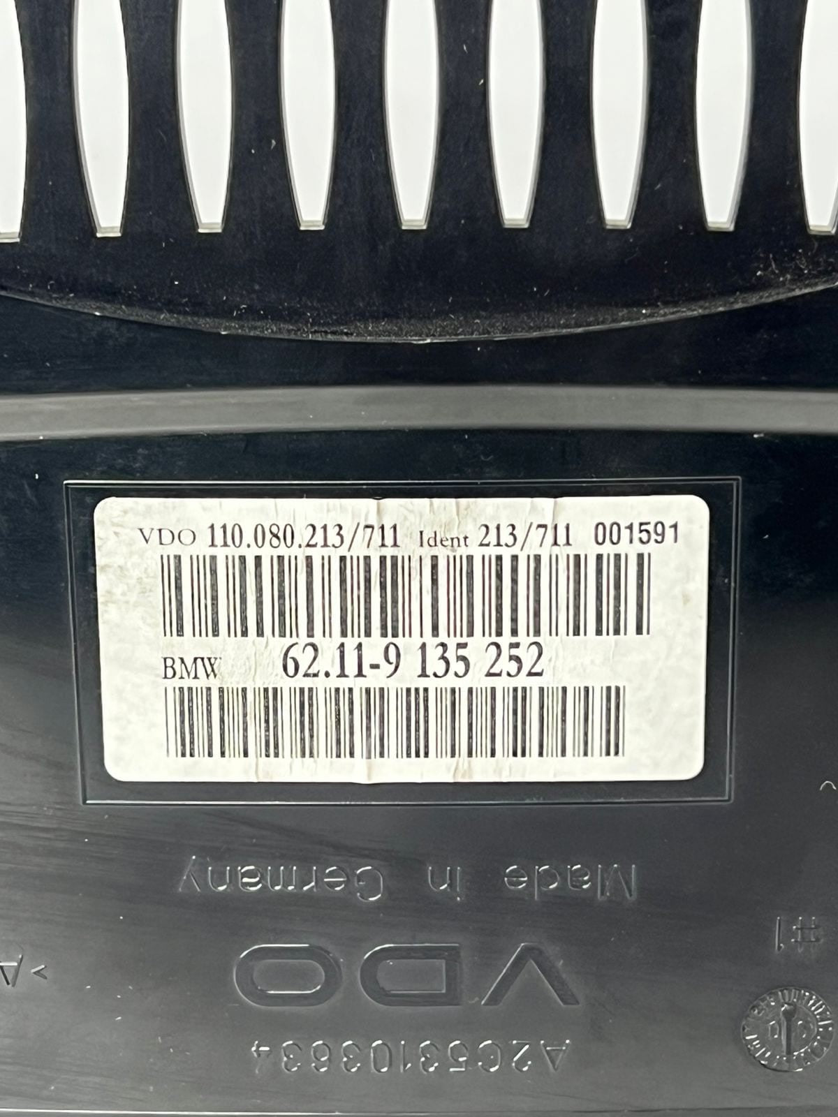 2002-07 BMW 525i 5 Series E60 N52B25 SPEEDOMETER Instrument Cluster 9135252 OEM