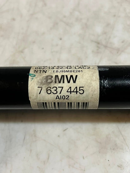 2011 BMW 3' 4' F30 F31 F34 F32 F33 F36 LCI LEFT Rear Axle Drive Shaft 7637445 