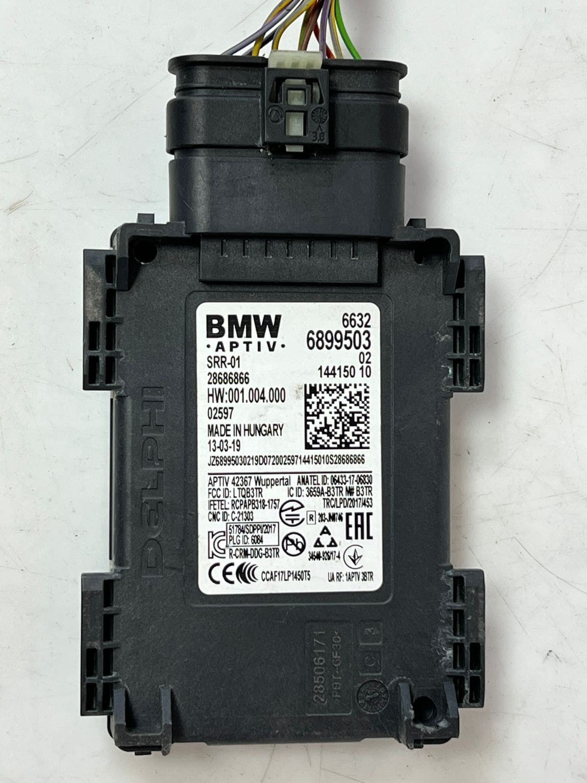 2020 BMW G30, F90, G12, G14, G01, G08, G0 M340i Blind Spot Radar Module 6899503 