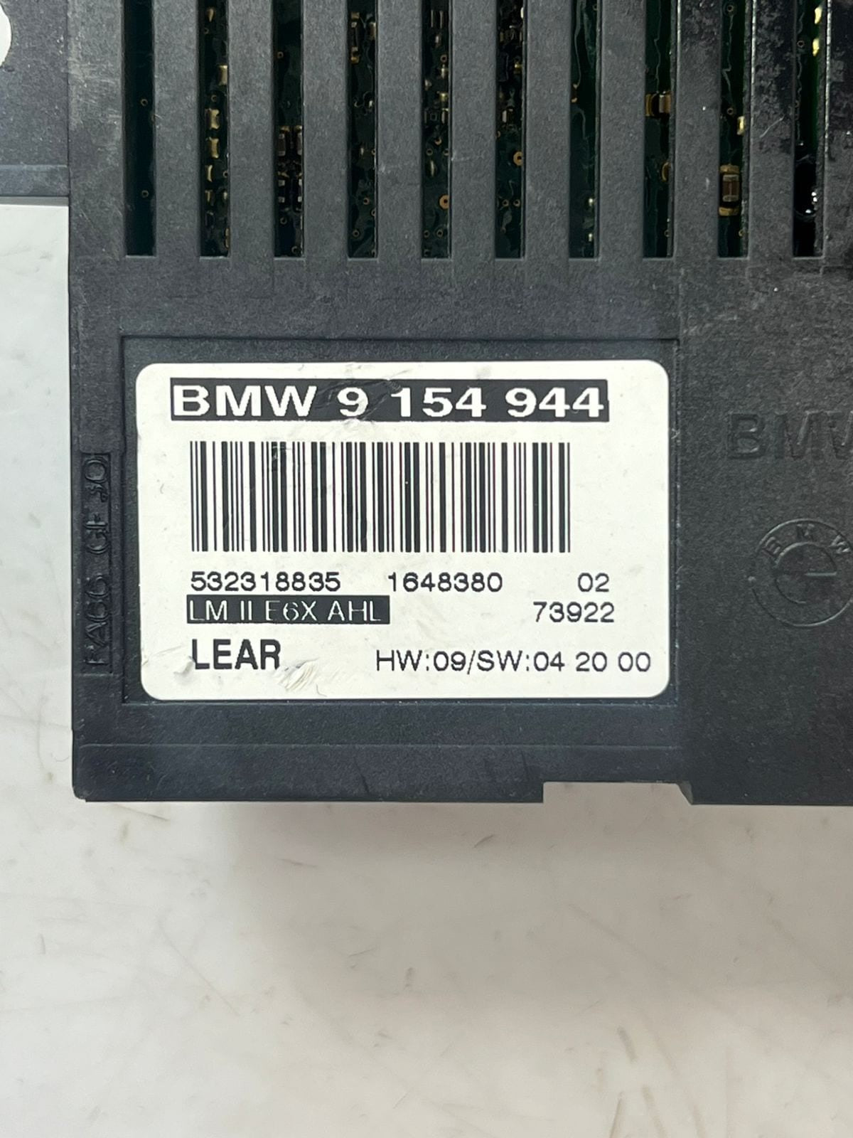 2008-2010 BMW E60 E61 E63 E64 5' 6' 7' 535i Light Control Module 9154944 OEM