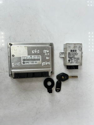 2002 BMW 540i X5 E53 4.4L Engine Control Module COMPLETE SET 7512912