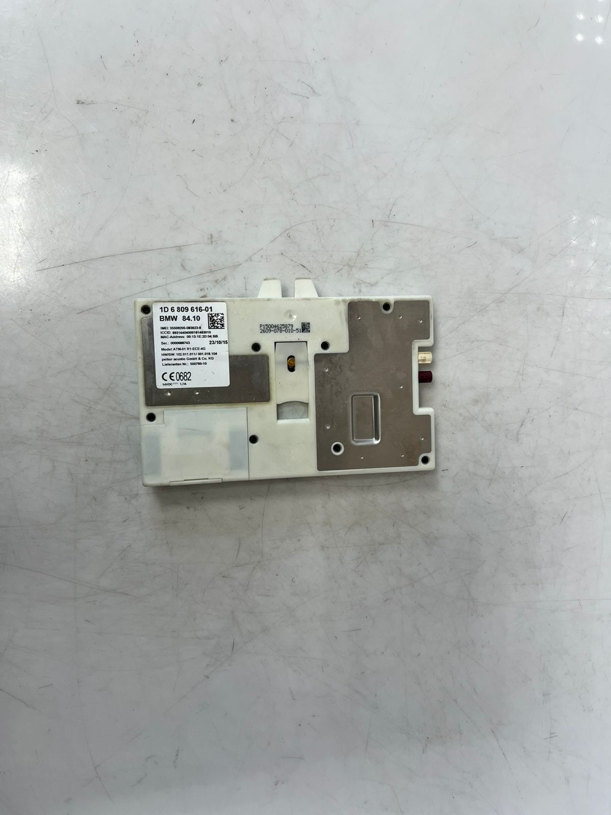 BMW 4 Series F36 Gran Coupe and X5 F15 Telematic Control Module 6809616 OEM 