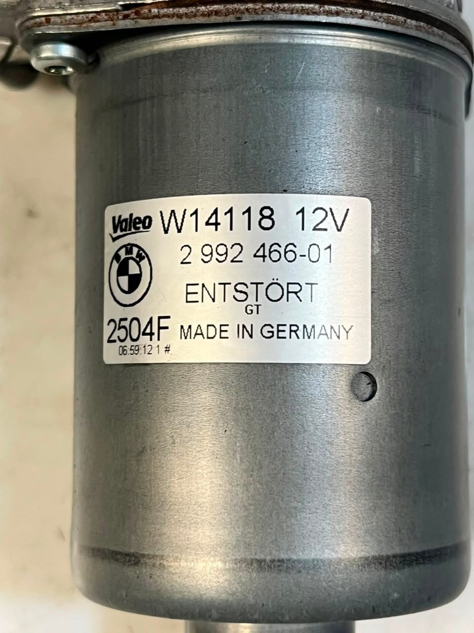 2010-2015 BMW X1 E84 WINDSHIELD Front Wiper Motor 2992466 OEM