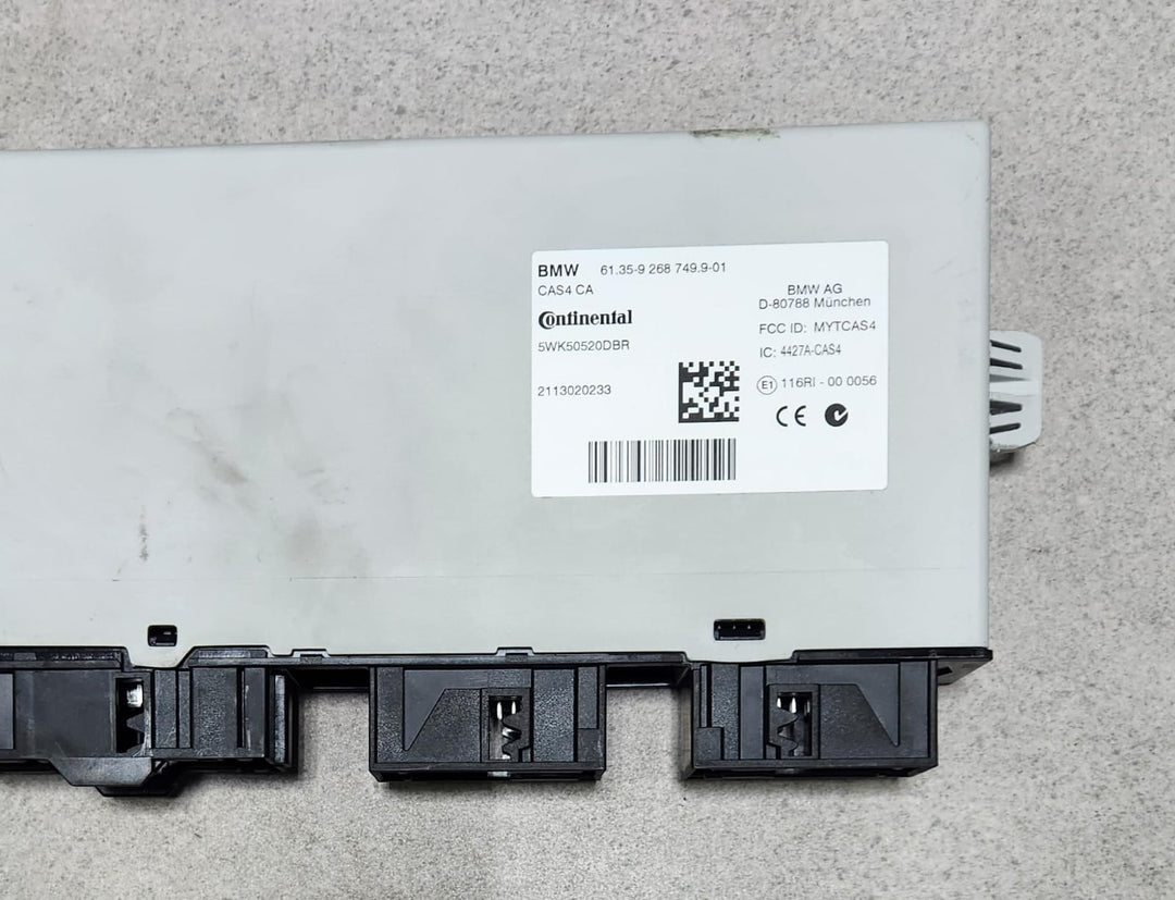2007-2012 BMW F01 740i N54 RHD Engine Control Unit 7633038 ECU Set