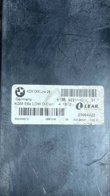 2008-2010 BMW 528i Body Gateway Module 9221110 5 6 Series E60 E61 E63 E64