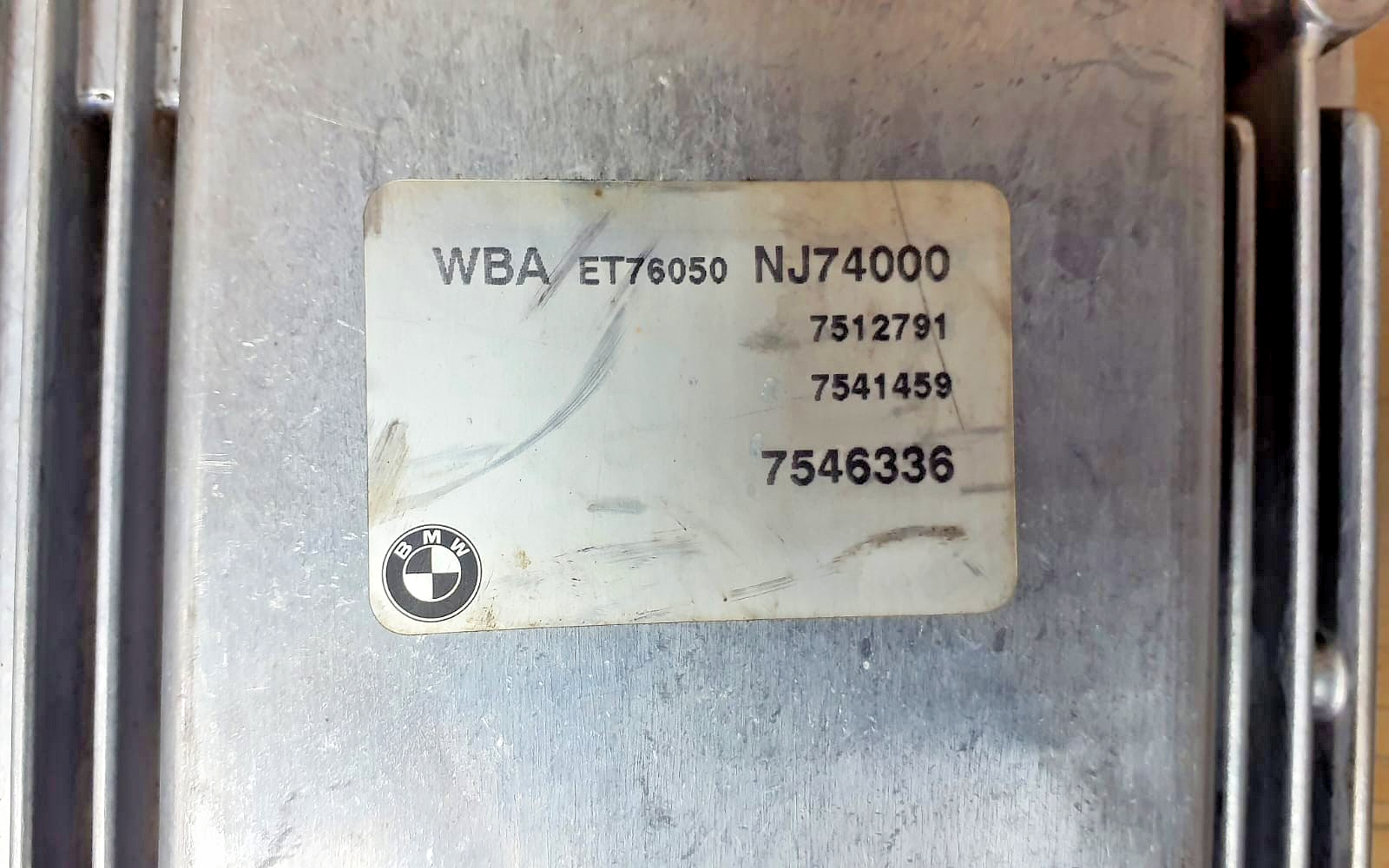 BMW 3 Series 2004 GH-AY20 Engine Control Unit ECU DME OEM 7541459