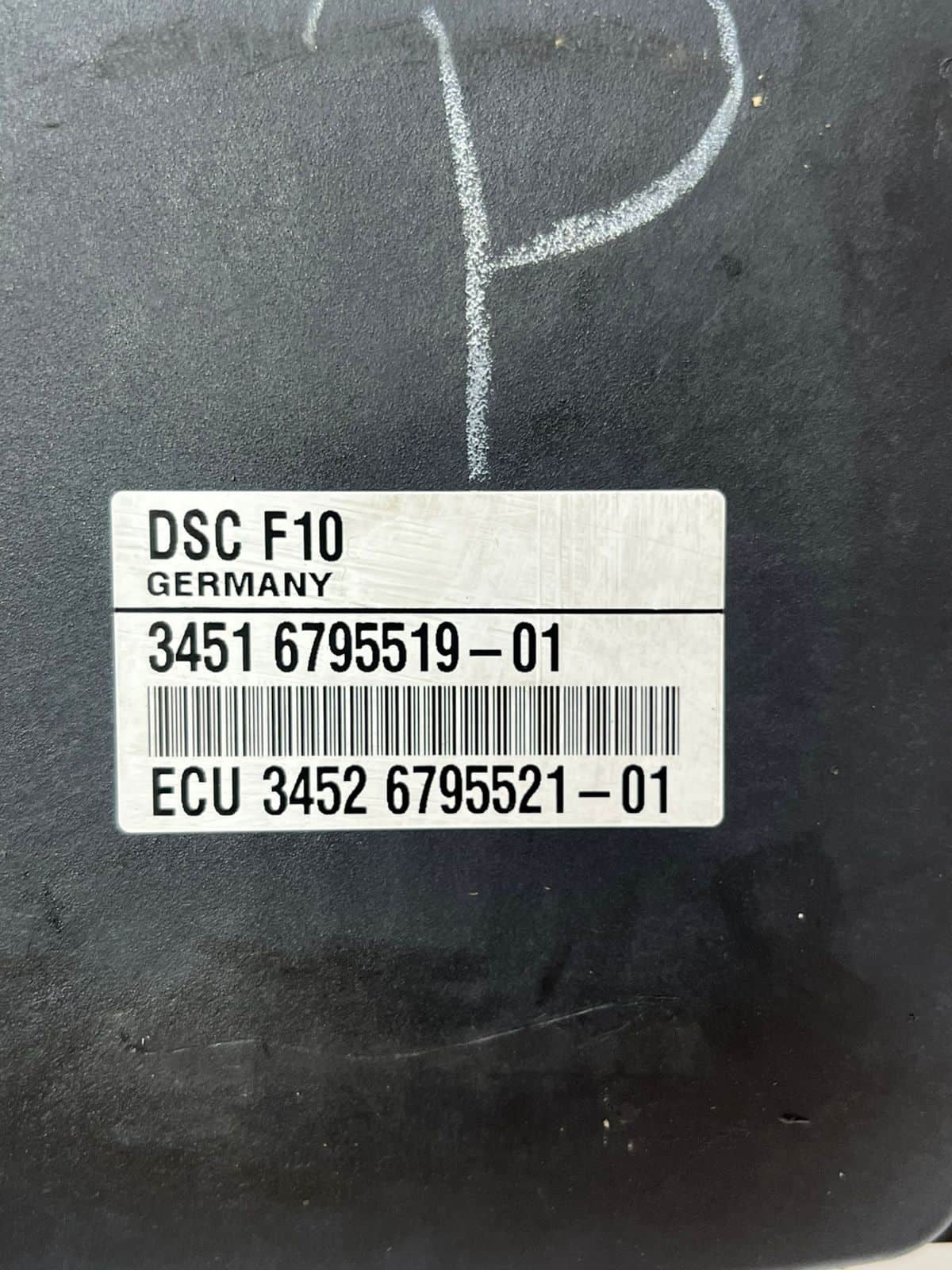 2011-2016 BMW 528i 535i 550i 640i 650i  F10 Abs DSC Pump Module 6795519 OEM