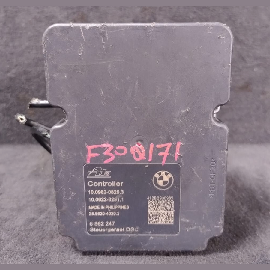 BMW 3 SERIES F30 320I 2013 ANTI BREAKING SYSTEM  ABS PUMP ECU MODULE 6797036