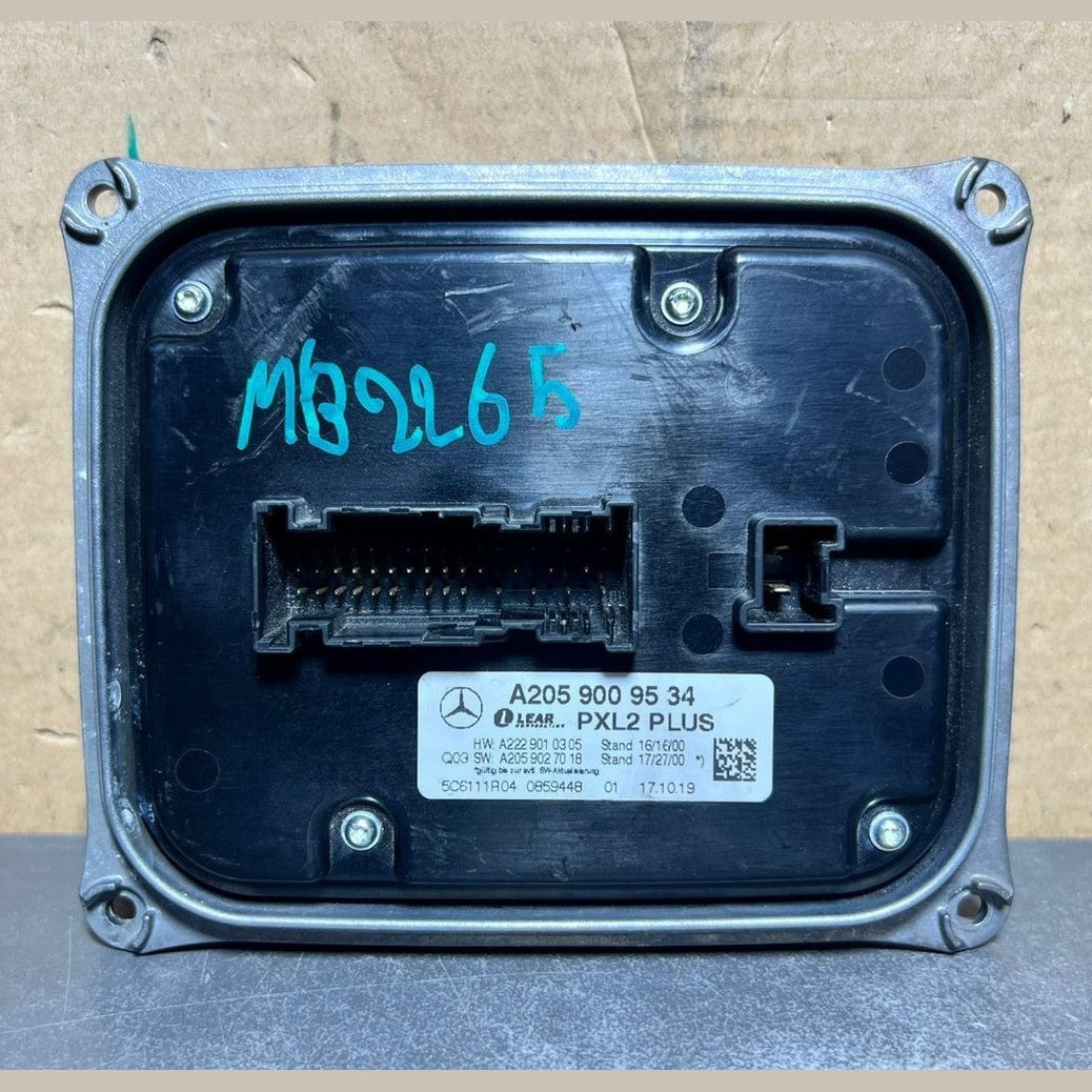 14-18 Mercedes-Benz W205 W222 LED Headlight Control Module A205 9003495 OEM