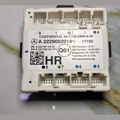 2018 Mercedes-Benz C43 AMG Door Control Module A 2229002014 W205 W222
