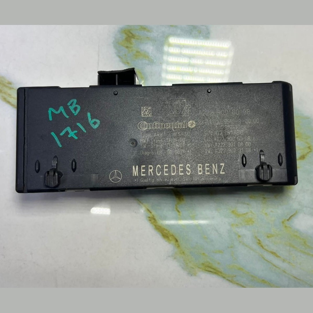 Mercedes Tailgate Control Module A2229006008 C-Class W205 CLS W218, S-Class W222