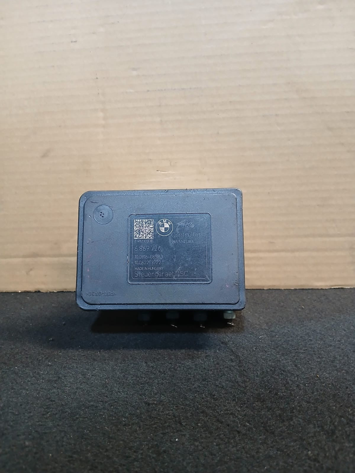 BMW F30 3 Series Anti-Lock ABS Brake Pump Module Assembly Unit 6869726