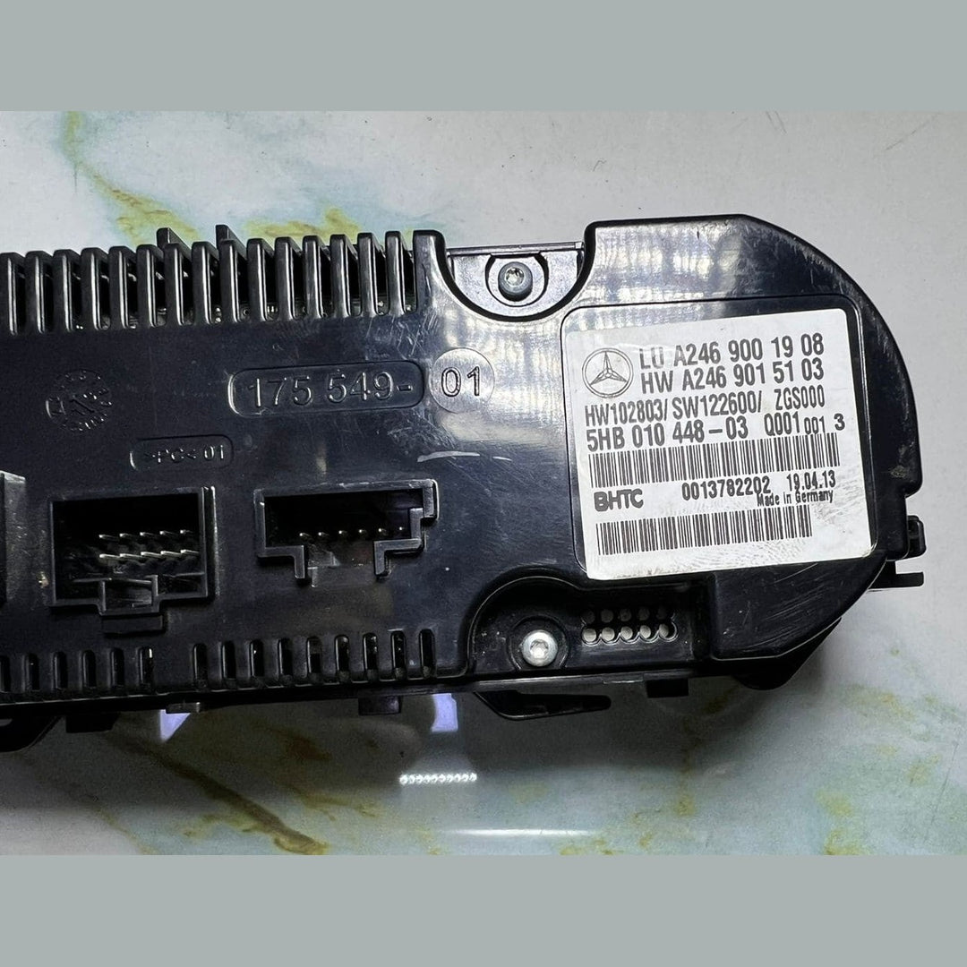 Mercedes Climate Control Unit A2469001908 CLA, B-Class W246, and GLA