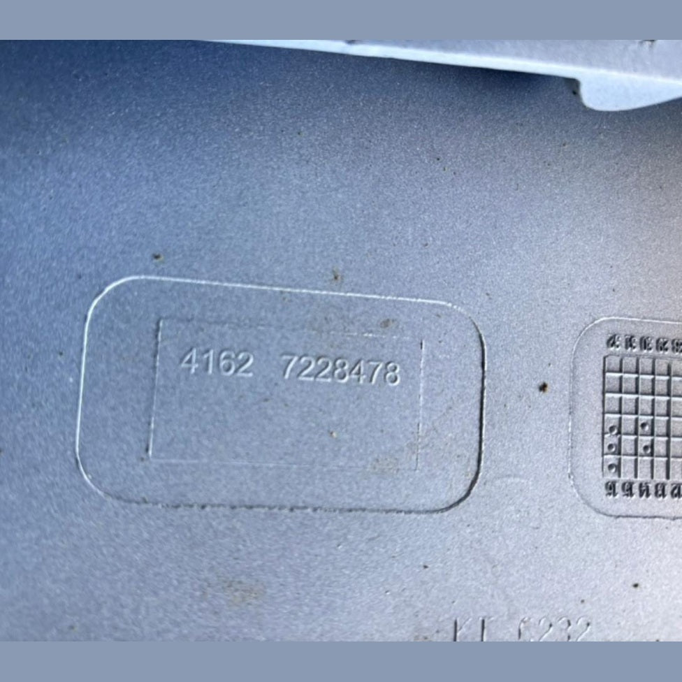 2012-2018 BMW M6 Trunk Lid 7228478 WHITE METALIC F06 