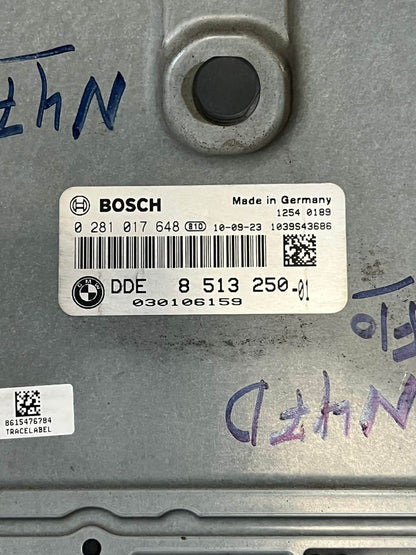 BMW 5 Series F10 N47D Engine Control Unit ECU SET DDE+ CAS4+ 1KEY 8513250