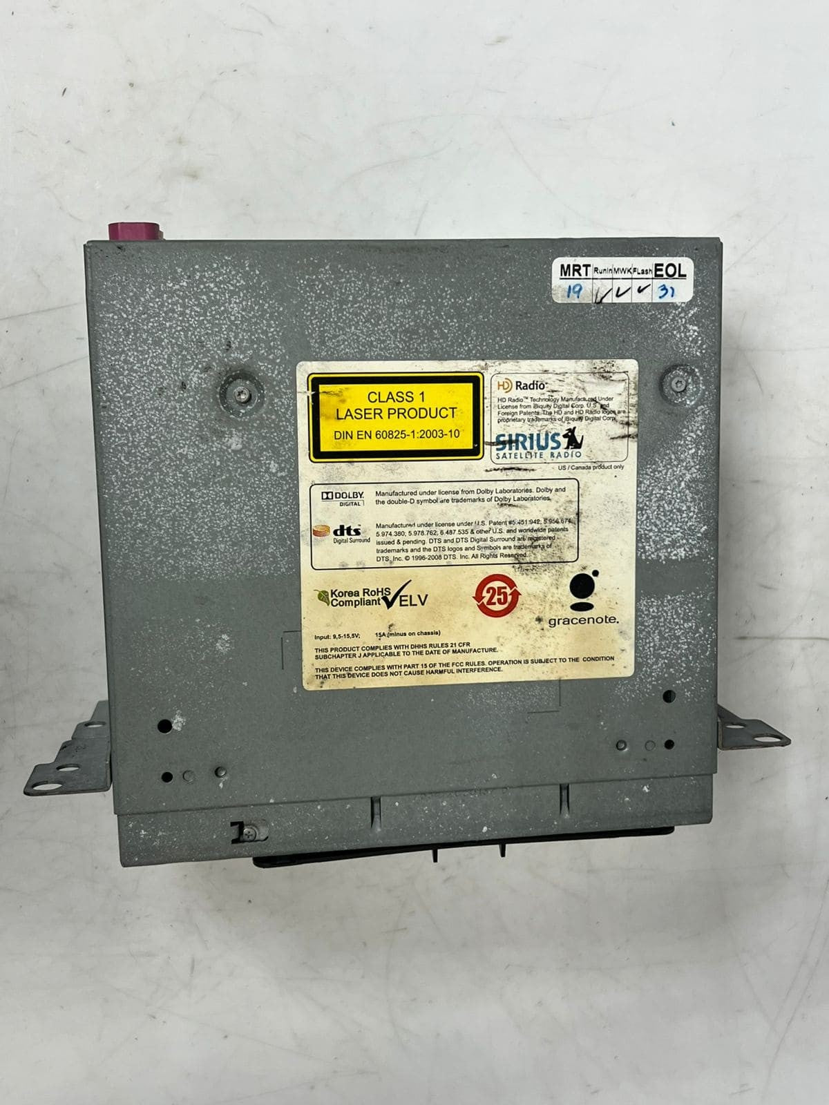 BMW F10 F11 5' F01 F02 F03 F04 7' HARMAN CIC Navigation Radio Head Unit 9237173