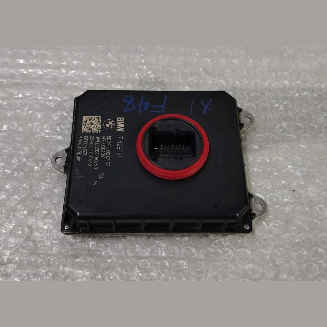 OEM BMW X1 F48 LED Headlight Control Module Ballast 7429121 Made in Spain