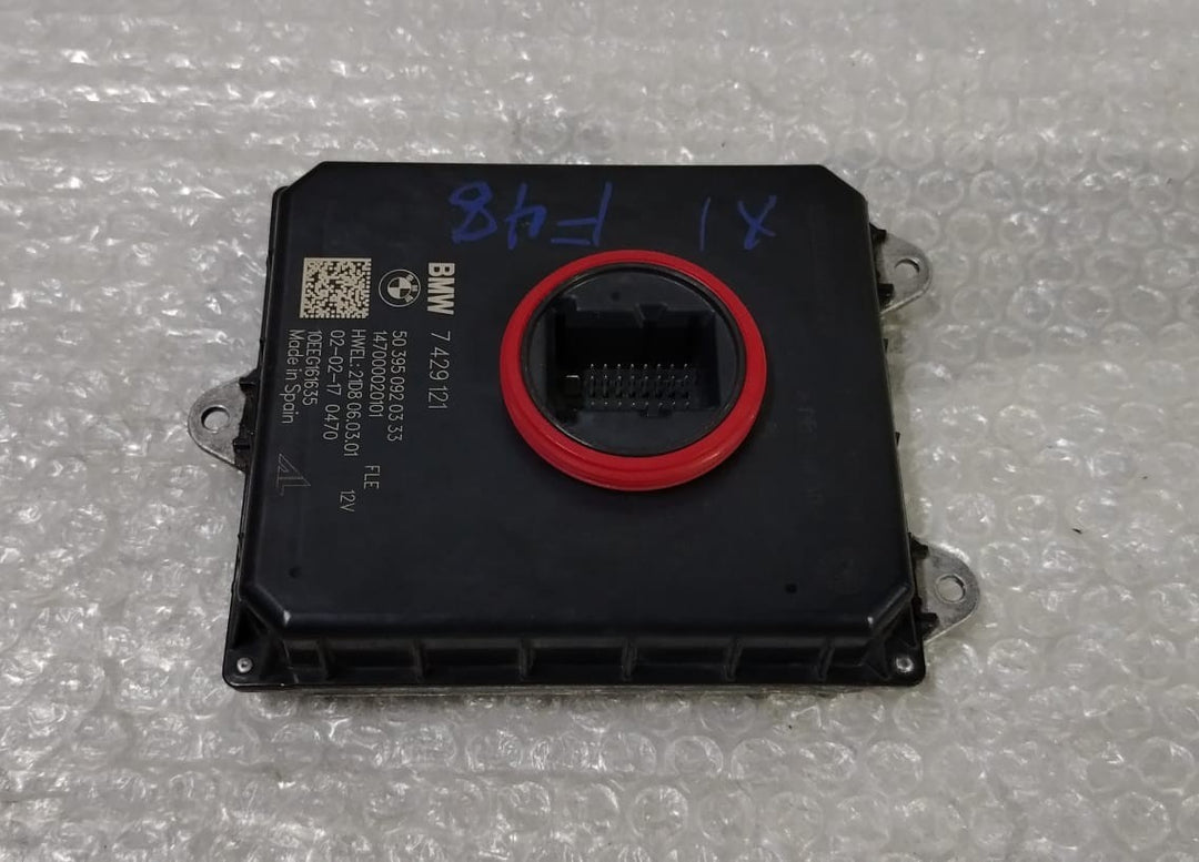OEM BMW X1 F48 LED Headlight Control Module Ballast 7429121 Made in Spain