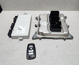 2012-2017 BMW 320i F10 F25 F30 N20 Engine Control Unit DME ECU Set 8606306 OEM