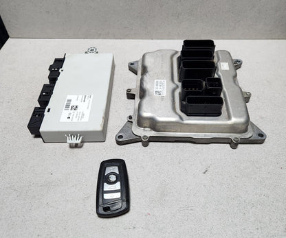 2012-2017 BMW 320i F10 F25 F30 N20 Engine Control Unit DME ECU Set 8606306 OEM