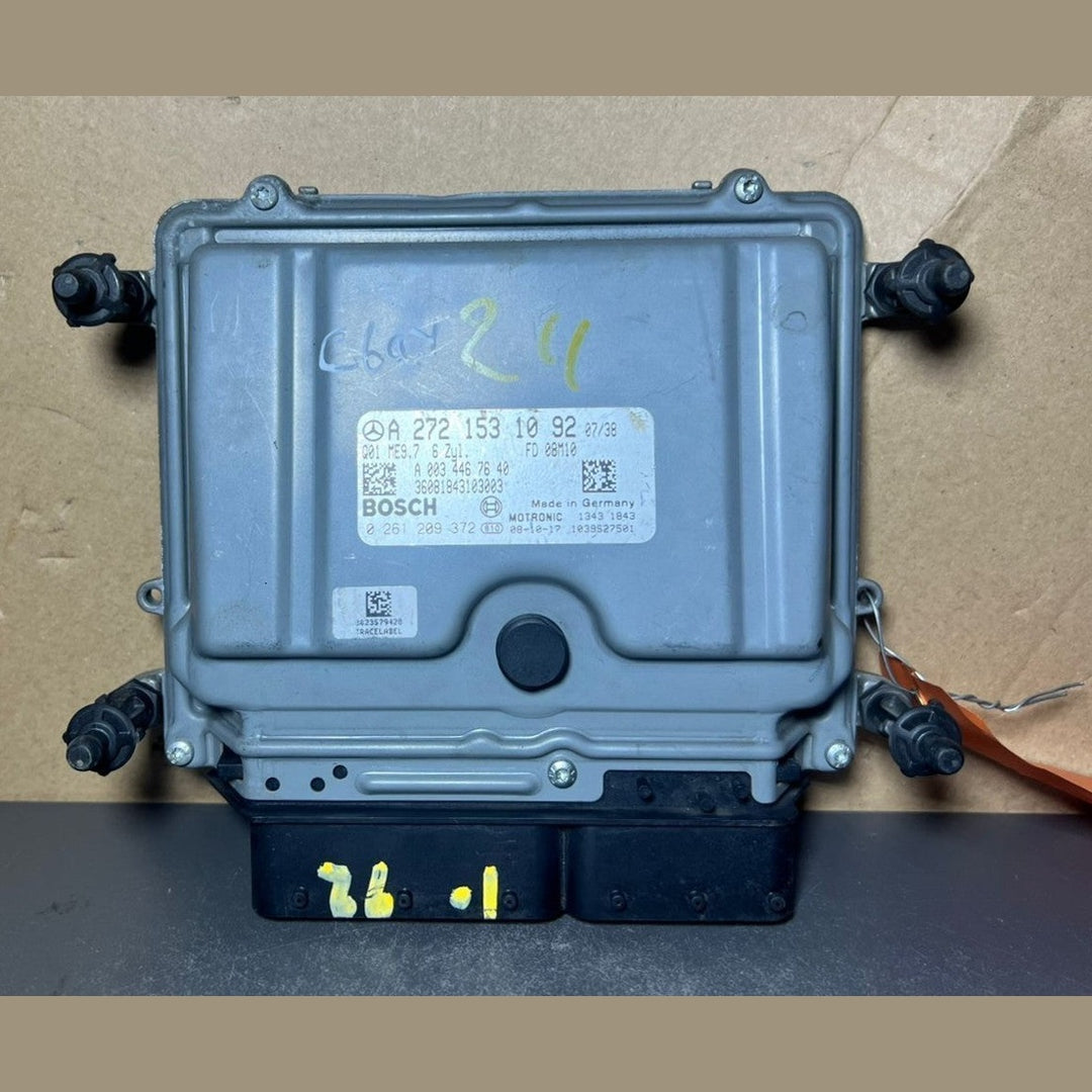 04-09 Mercedes W211 E-Class Engine Control Module Unit ECM ECU A272 1531092 OEM