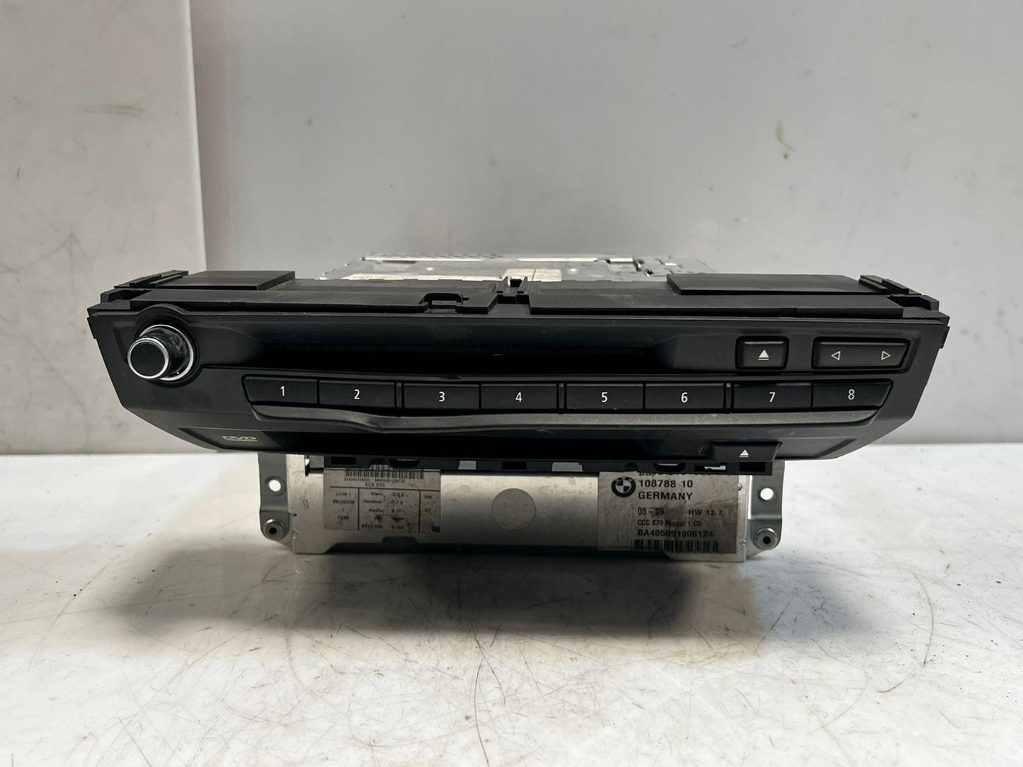 2006-2013 BMW X5 E70 and X6 Navigation Radio Head Unit CCC CD 9191568 OEM