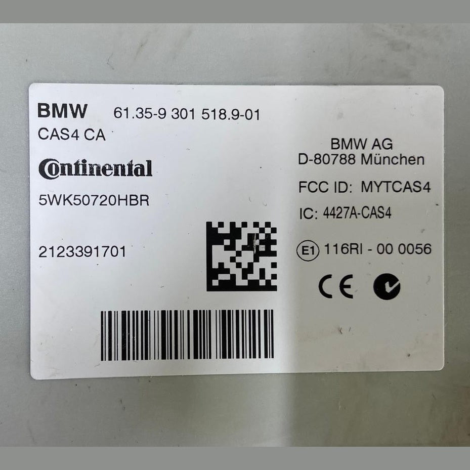 OEM BMW X3 F25 N47 ENGINE CONTROL UNIT ECU SET 8574092 BOSCH