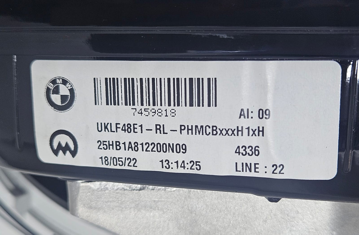 Genuine BMW X1 F48 Front Right Side Mirror 7478768 ECE 5Pin Brand New