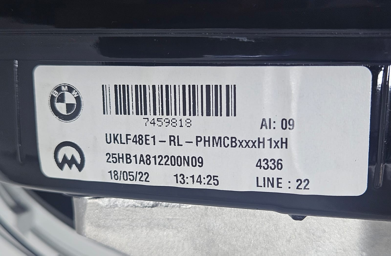 Genuine BMW X1 F48 Front Right Side Mirror 7478768 ECE 5Pin Brand New