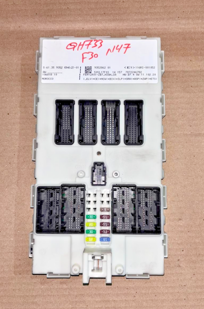 BMW 1 3 F20 F30 N47  F-SERIES BCM BODY CONTROL MODULE  OEM  61.35-9352862