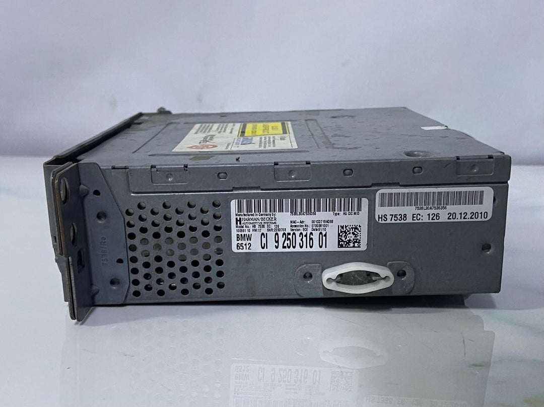 OEM BMW F10 F11 CD RADIO PLAYER HEAD UNIT CONTROL 9250316