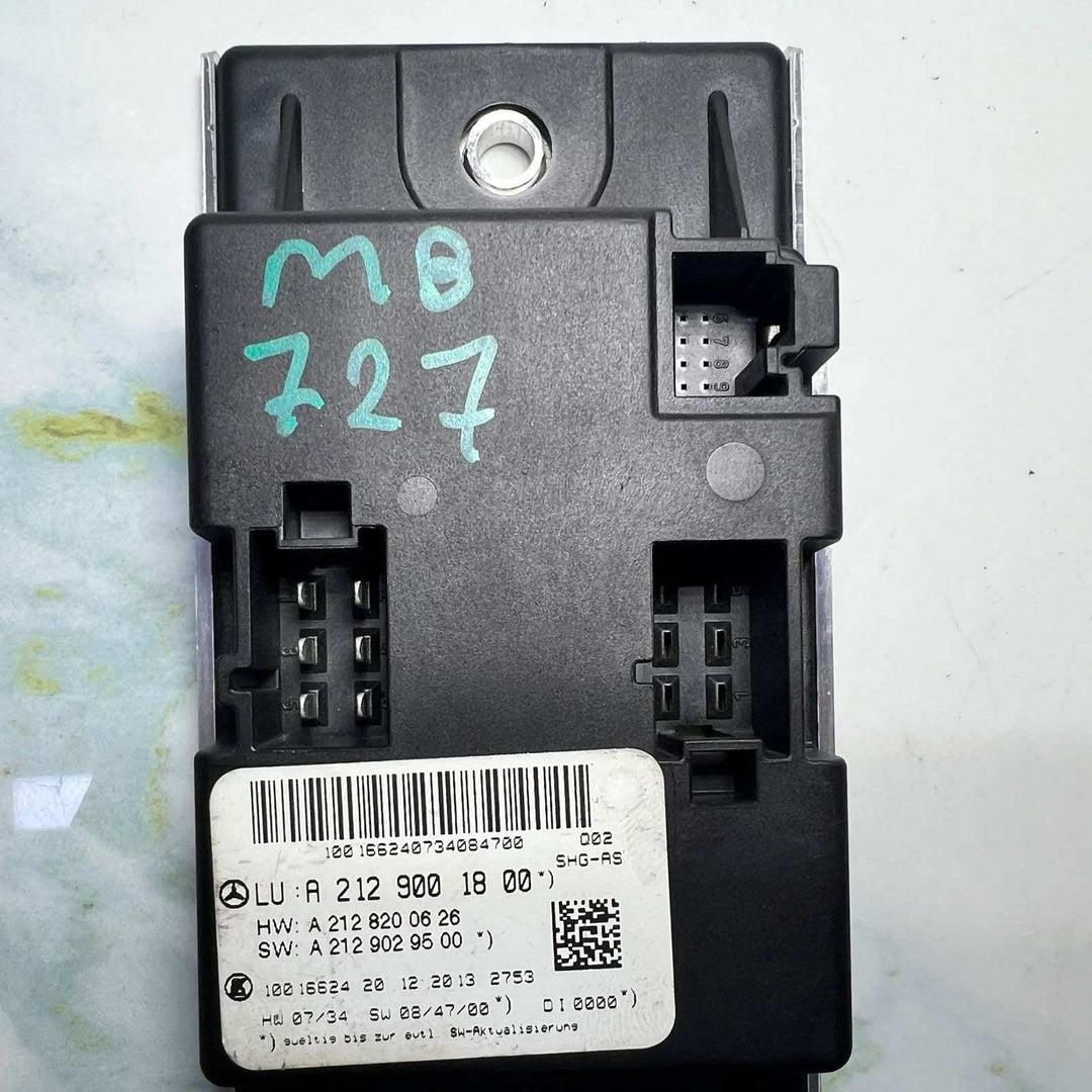 Mercedes Rear Heated Seat Control Unit A2129001800 W212 E-Class W218 CLS-Class