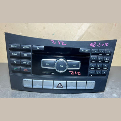2012–2014 Mercedes-Benz W212 E-Class Head Unit CD Player A212 9007526 OEM
