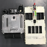 BMW 320d  N47N F30 2013 ENGINE CONTROL ECU KIT 8573259