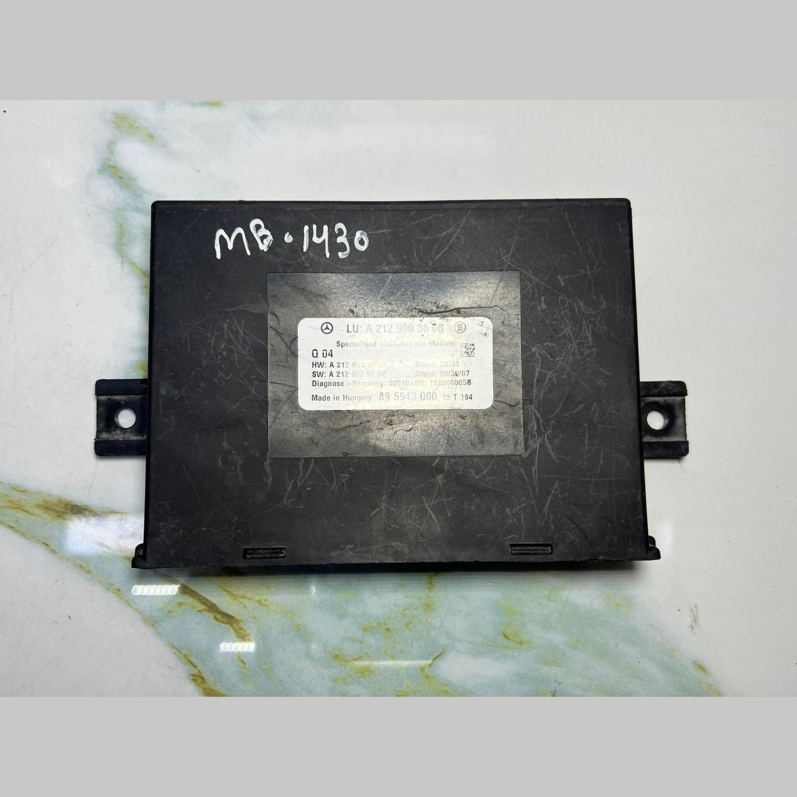 Mercedes Control Unit Multipurpose A2129003806 W212 E-Class, G-Class, ML/GLE