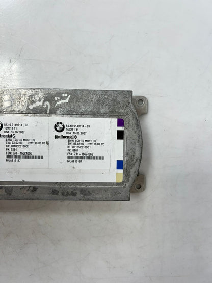 2008-2010 BMW 5 Series 528i Telematics Control Module 9149614 OEM
