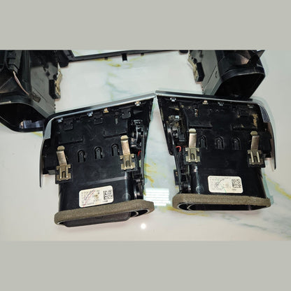 12-16 Mercedes W166 Dash Dashboard Center \ Left & Right A/C Air Bezel Trim Set