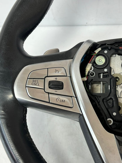 2019 BMW X5 G11 G30 Multifunctional Leather Steering Wheel With Paddles 6288904
