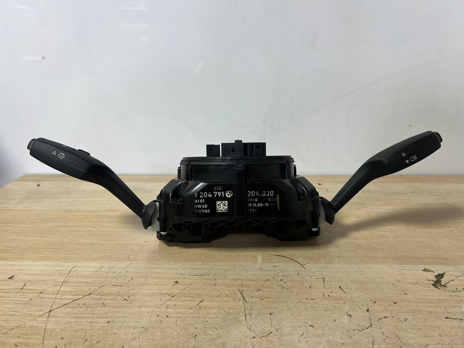 BMW 5 6 F10 F12 Switch Cluster Steering Column Wiper Handle 9204791 OEM