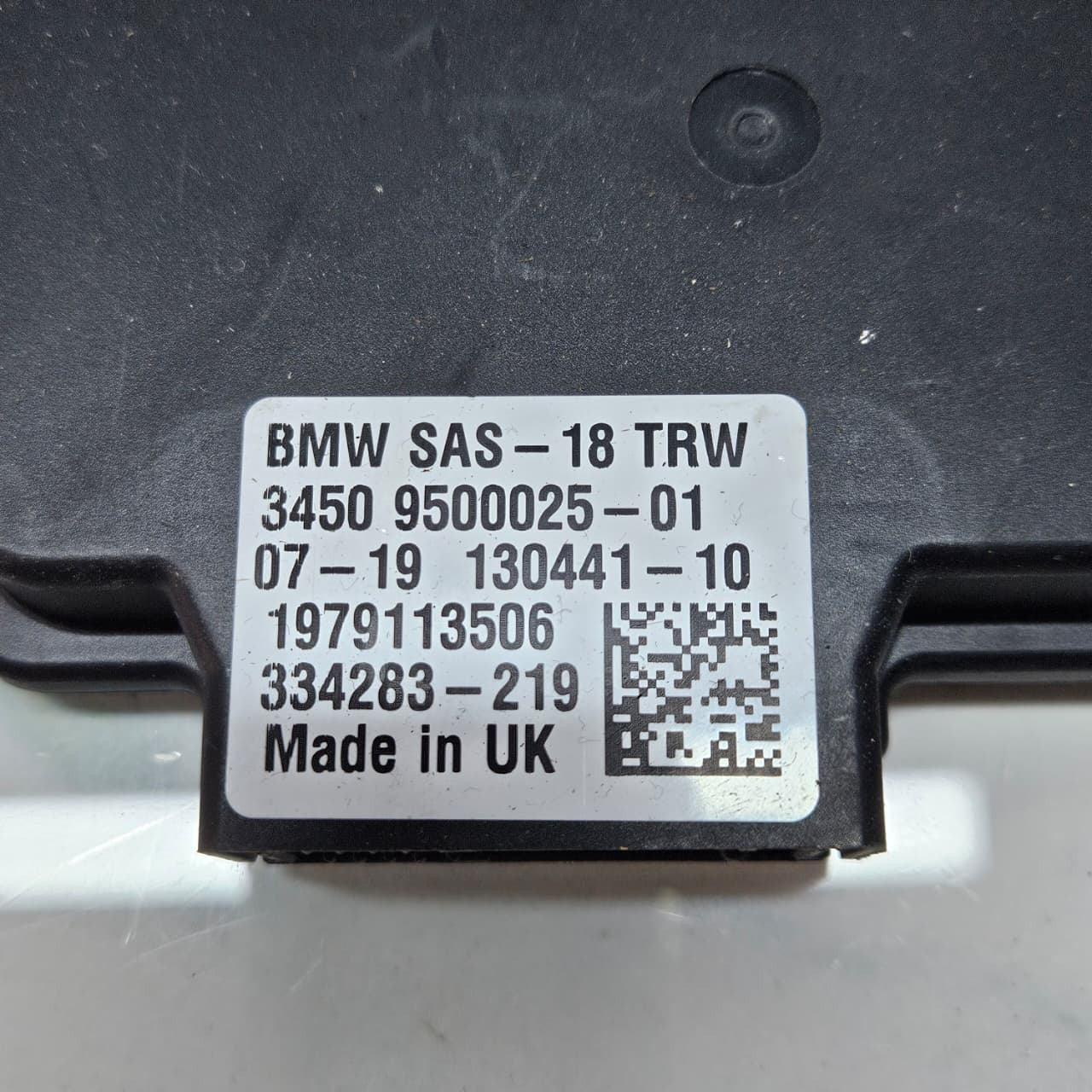 2020 BMW M8 F91 F92 F93 Steering Angle Sensor Module 9500025 OEM
