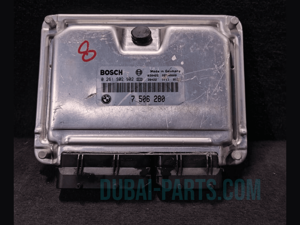BMW 7 SERIES E65 E66 760i 760Li ENGINE CONTROL UNIT ECU ONLY - 7506280