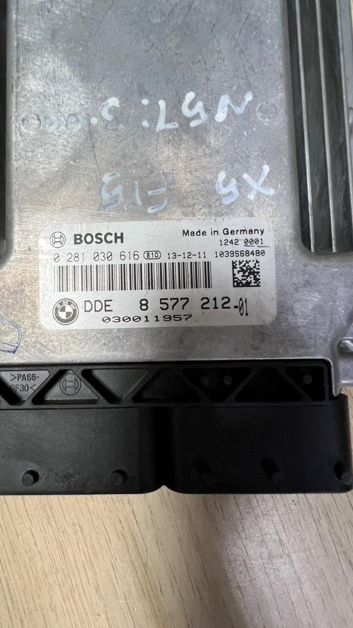 2015 BMW X5 Engine Control Unit 8577212 X5 F15 X6 F16 with N57X diesel ECU