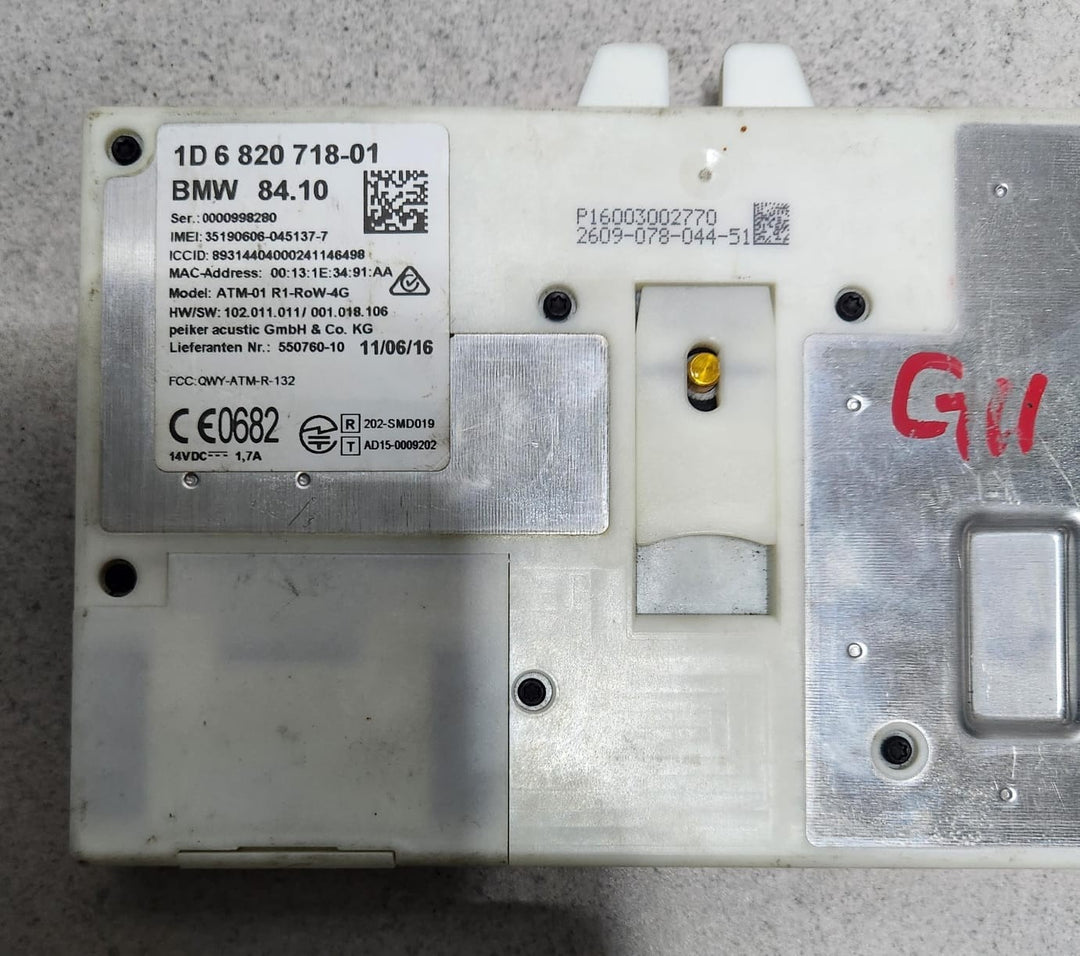 BMW Telematic Module 6820718 7 Series G11 OEM