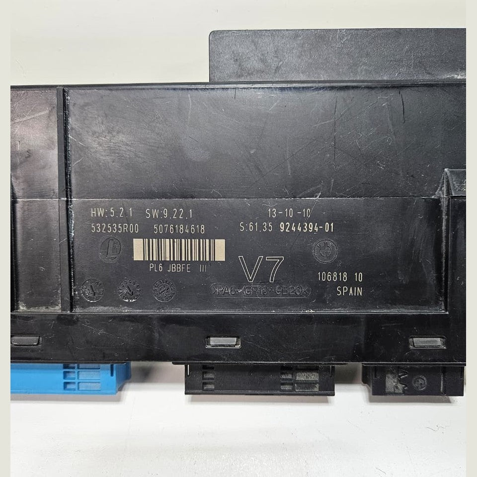 BMW F06 F07 F10 F11 F12 F13 JUNCTION BOX CONTROL MODULE UNIT ECU 9244394 OEM